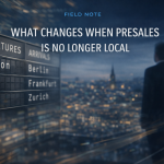 What changes when presales is no longer local